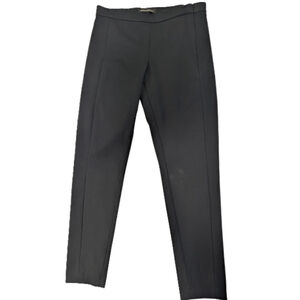Banana Republic Black Tailored Pants | Minimalist Workwear Slim Trousers Size 4